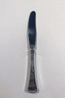 Orchidee Silber Tafelmesser Horsens Silversmith L 21,5 cm