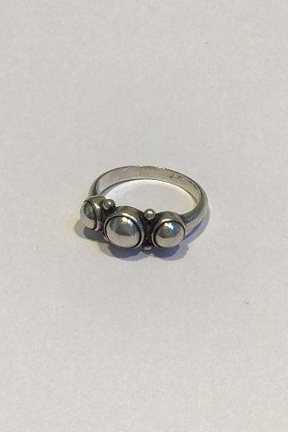 Georg Jensen Sterling Sølv Ring No 3.