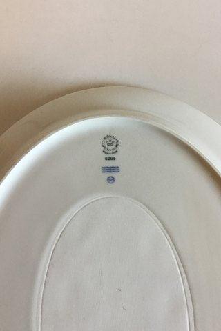 Royal Copenhagen Hvidpot Ovalt Fad No 6205