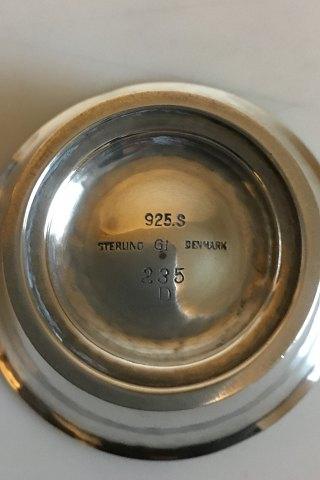 Georg Jensen Sterling Sølv Saltkar No 235D