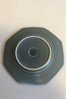 Bing & Grøndahl (Kronjyden) Grøn Azur 8-kantet sidetallerken