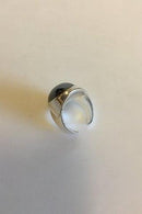 Bent Knudsen Sterling Silver Ring with Hematite No 19