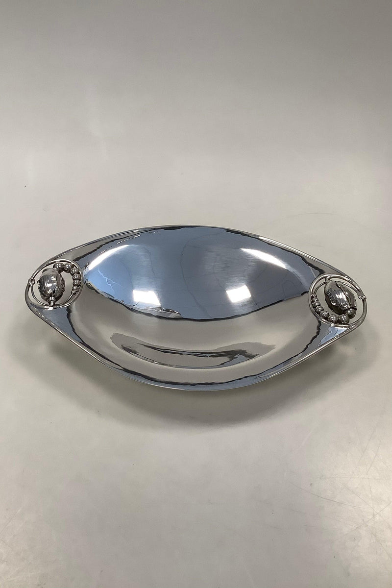 Georg Jensen Sterling Silber Magnolia Nr. 2 Brottablett