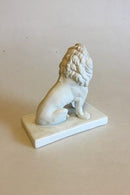 Bing & Grondahl Bisquit Sitzende Löwenfigur