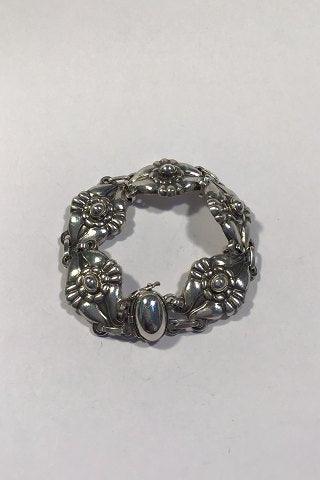 Georg Jensen Sterling Sølv Armlænke No 4
