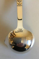 Evald Nielsen Sterling sølv Sovseske med  håndtag af Elfenben