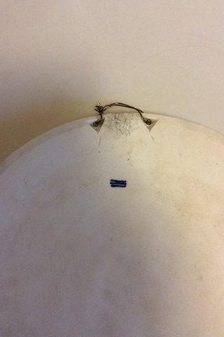 Kæmpe Royal Copenhagen Biscuit Platte Sommer No 117. Kopi fra 1842-43 af N.G.Henriksen efter Thorvaldsens original fra Rom 1836.