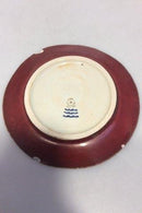 Royal Copenhagen Salto fad / tallerken i Okseblodsglasur