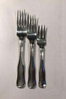 Georg Jensen Sterling Silber Double Rifle Set für 12 Personen. 96 Teile.