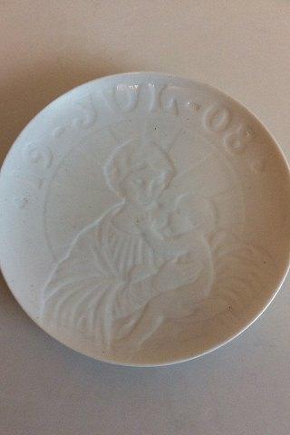 Royal Copenhagen Prøve Juleplatte fra 1908