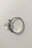 Georg Jensen Sterling Sølv Armbåndsur med Bjergkrystal No 231