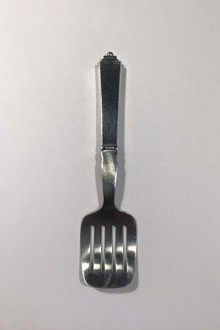 Georg Jensen Sterling Sølv Pyramide Sildegaffel med stål No 216