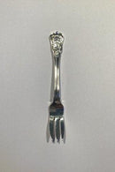 Georg Jensen Rosenborg Sølv Plet Kagegaffel