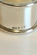 Silberner Serviettenring