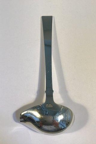 Hans Hansen Arvesølv 12 m gravering Sterling Sølv Sauceske L 17.5 cm