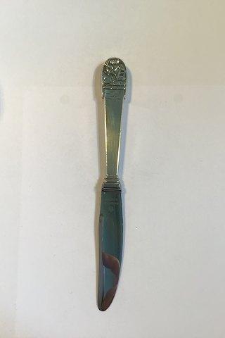 H.C. Andersen Eventyr Barnekniv i Sølv. Hyrdinden og Skorstensfejeren.