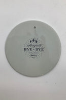 Bjørn Wiinblad: Nymølle BYE-BYEより8月のプレート