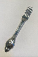 Evald Nielsen Nr. 6 Silberne Kindergabel