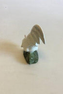 Royal Copenhagen Figur af Hane med hovedet nedad No 1127 PMN