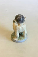 ロイヤルコペンハーゲン ファウンとカエルのフィギュア No 1713 PMN