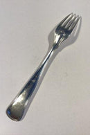 Horsens Sølvvarefabrik Sølv Dobbeltriflet Spisegaffel