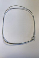 Georg Jensen Sterling Sølv Hals Ring af Vivianna Torun No 173