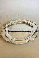 Georg Jensen Sterling Silber King Großes Rundes Fleisch- oder Fischgericht Nr. 642 S