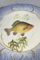 Royal Copenhagen Blå Fisketallerken med Guld No 1212/3002.