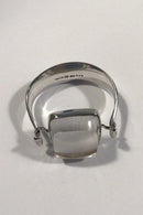 Georg Jensen Sterling Sølv Armring No 203 med Rutil Quartz Torun