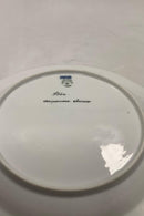 Royal Copenhagen Privat gemalt Flora Danica Fisch Teller Nr 3549