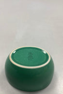 Royal Copenhagen Ursula oval Skål i Mørkegrøn No 571