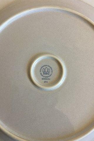 Bing Grondahl 釉面石器 "Coppelia "圆盘 No 304