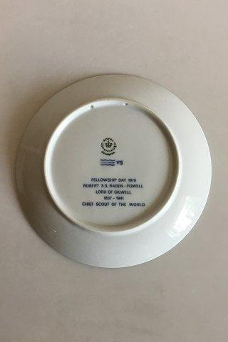 Royal Copenhagen Spejder Scout Platte fra 1978.