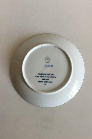 Royal Copenhagen Spejderplatte 1981