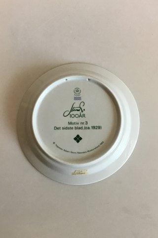 Royal Copenhagen Storm P Jubilæums Platte no. 3