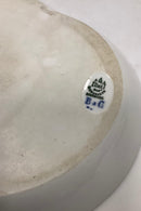 Bing og Grøndahl Art Nouveau Blå og Hvid Kagefad