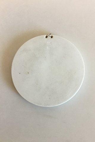 Bing og Grøndahl Bisquit Platte "Agerdyrkningens Genius"