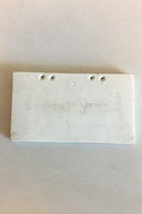 Bing & Grondahl Bisuit Plate "Amor taken prisoner by the gratuities"