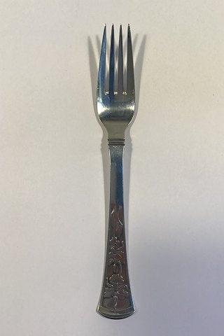 Orchidee Silber Tafelgabel Horsens Silversmith