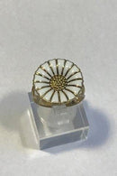 Georg Jensen Gilt Sterling Silver Margueritte リング