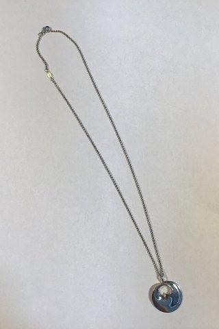 Georg Jensen Necklace Sterling Silver Hidden Heart Vivianna Torun Bülo