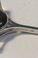 Finsk Sterling Sølv Vedhæng med olivenfarvet sten