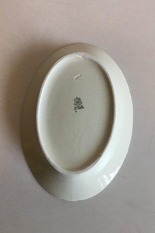 Bing & Grøndahl Elegance, Creme Ovalt fad No 18