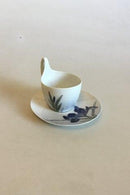 Royal Copenhagen Art Nouveau Stel 4 Højhankskop med underkop No 90/4, 1375/1052