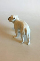 Bing & Grøndahl Figur af Bulldog No 1605. (Forkert nummereret No 100)