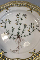 Royal Copenhagen Flora Danica Mittagsteller Nr. 20/3554 mit durchbrochenem Rand