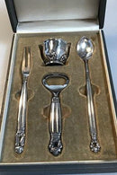 Georg Jensen Sterling Sølv Konge Præsentationsæske