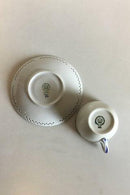 Bing & Grondahl Kronberg Coffee Cup and pierced Saucer No 305