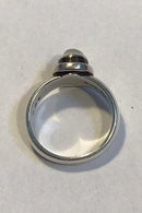 Georg Jensen Sterling Silver Ring No 46C ムーンストーン