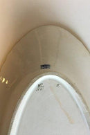 Royal Copenhagen Fiskefad Hvid Svejfet med takket guldkant (Stel 387 / Josephine) No 1561